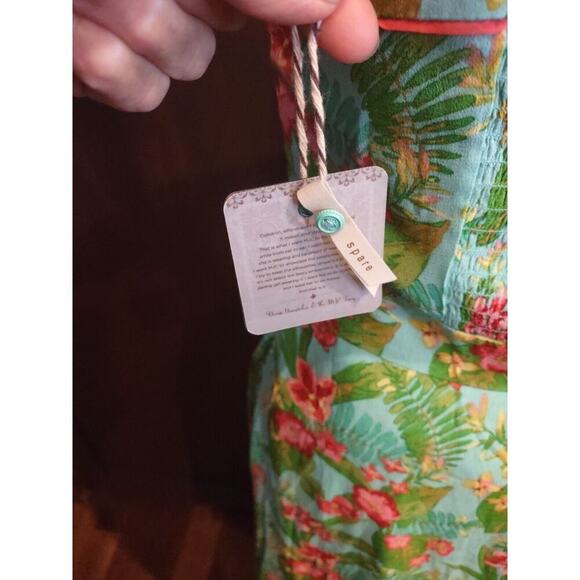 Matilda Jane Floral Dress Size 6 Hello Lovely by the Bay Blue Pinup Babydoll NEW - Picture 7 of 10